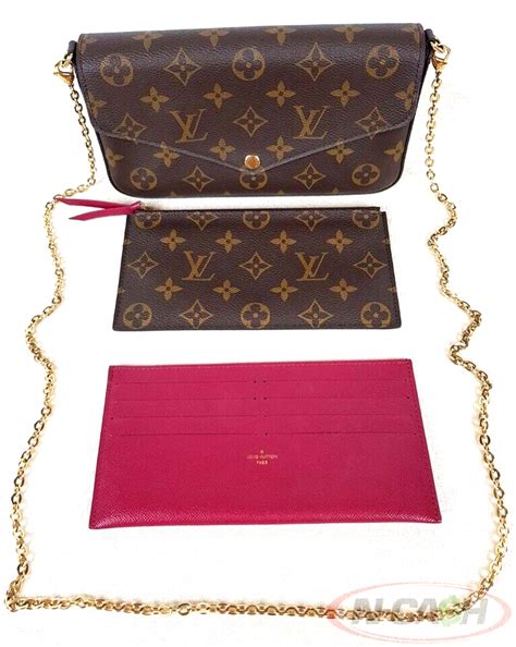 louis vuitton felicie insert|Louis Vuitton félicie chain.